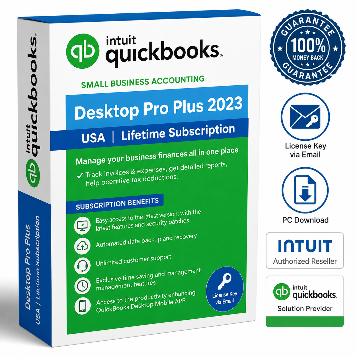 QuickBooks Pro Plus 2023 (USA)